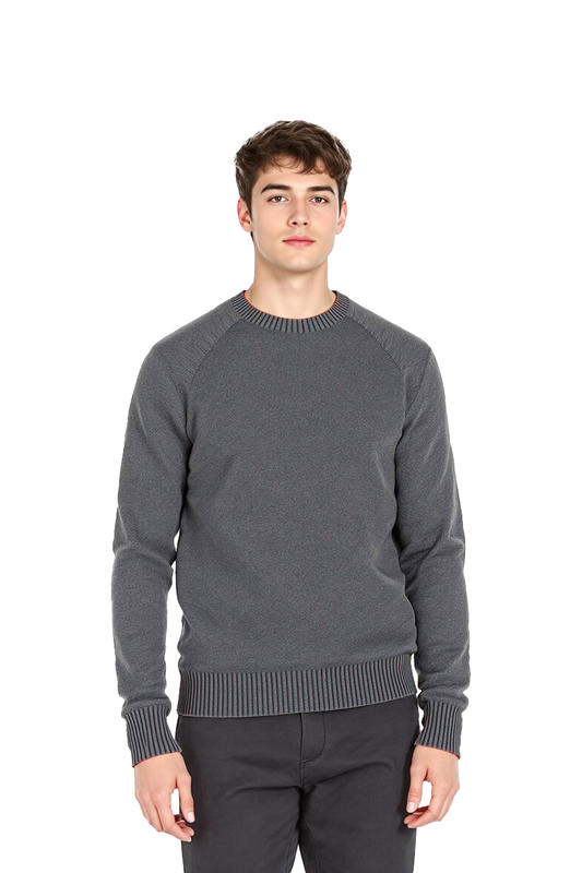 PANAHORSE Düz Örme Yaka Kazak