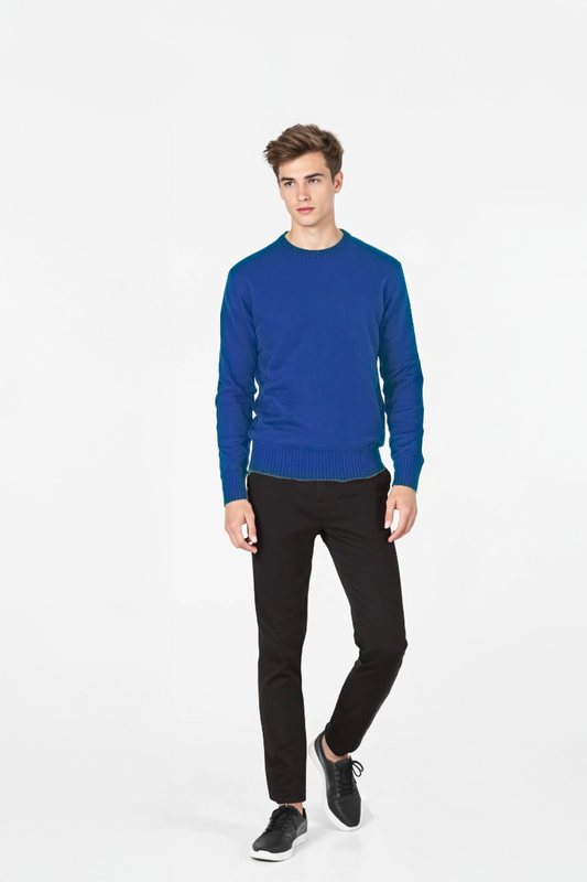 PANAHORSE Düz Örme Yaka Kazak