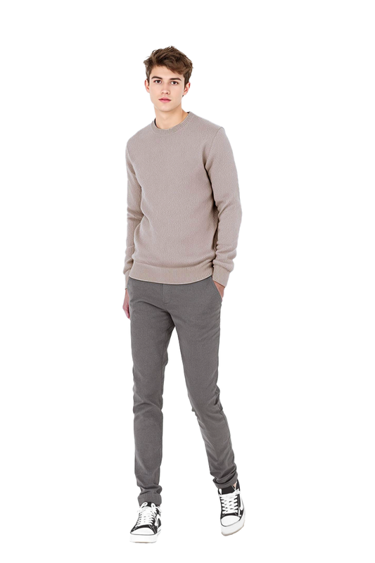 PANAHORSE Düz Örme Yaka Kazak