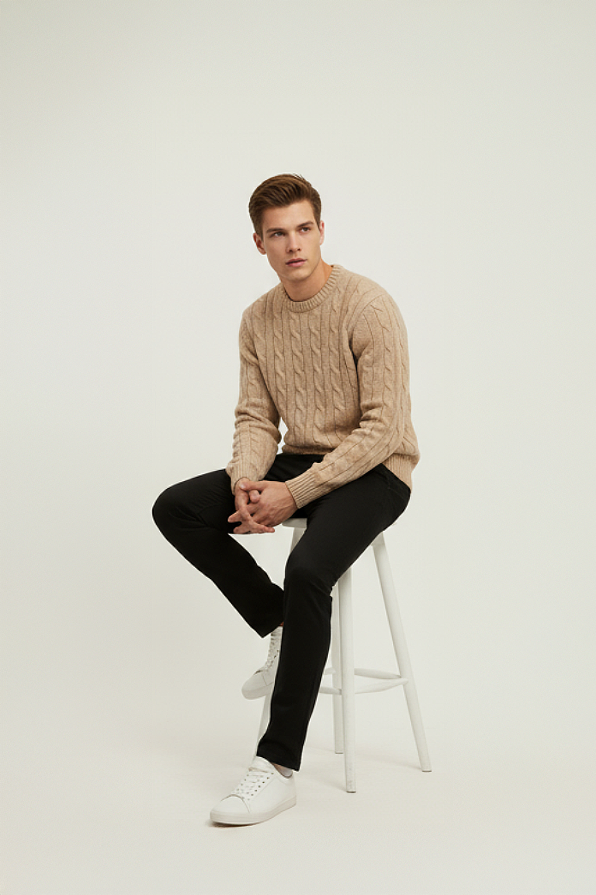 Bisiklet Yaka Kazaklar