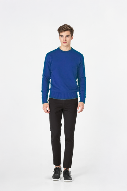 PANAHORSE Düz Örme Yaka Kazak