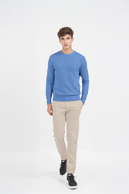 PANAHORSE Düz Örme Yaka Kazak