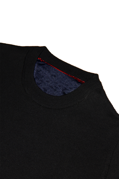 PANAHORSE Düz Örme Yaka Kazak