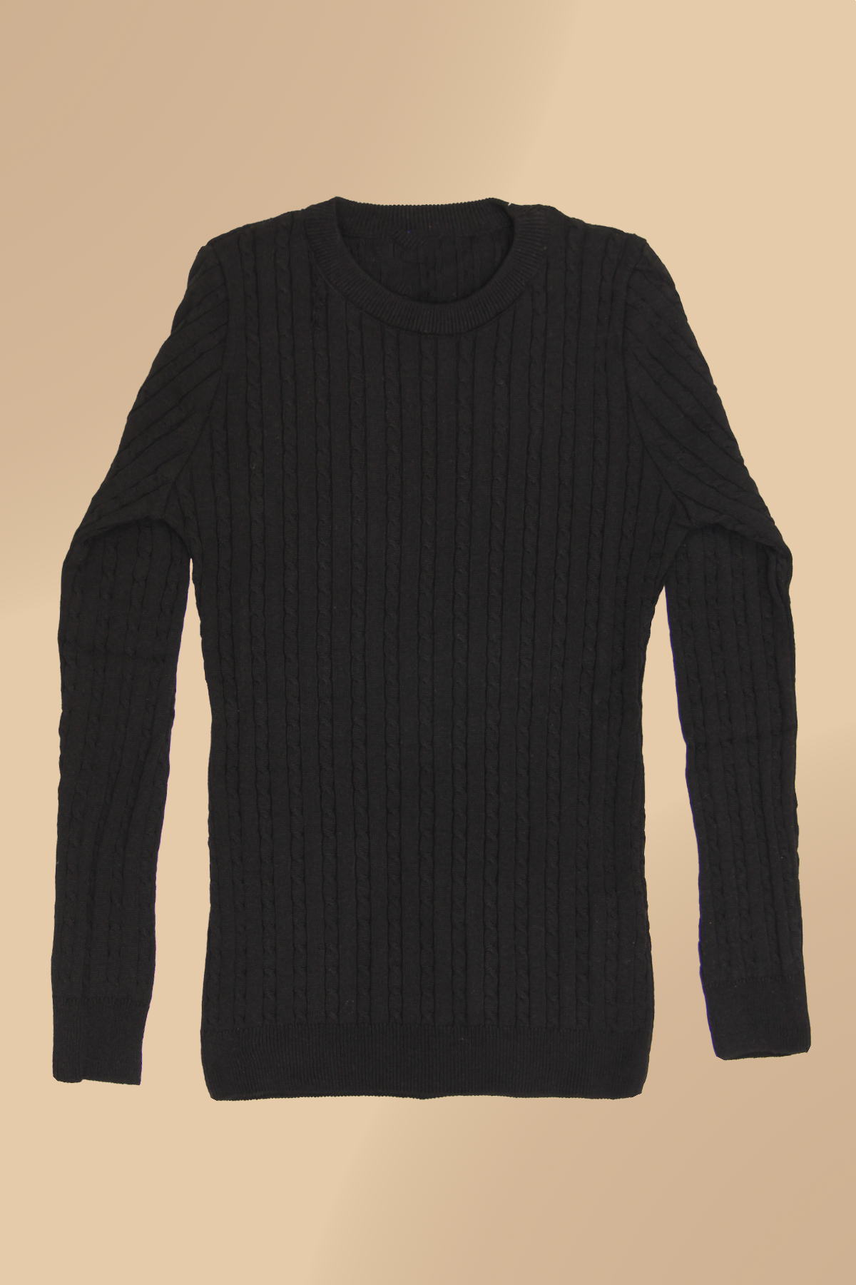 PANAHORSE İnce Saç Örme Bayan Yaka Kazak