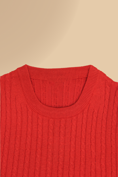 PANAHORSE İnce Saç Örme Bayan Yaka Kazak