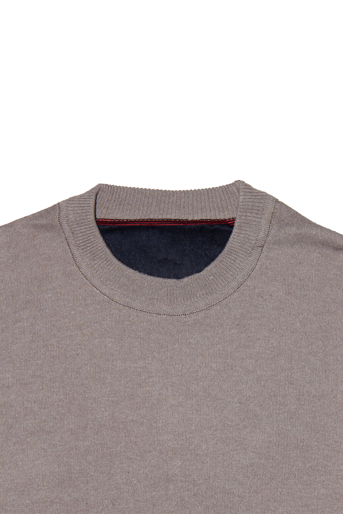 PANAHORSE Düz Örme Yaka Kazak