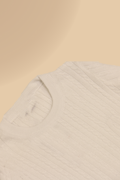 PANAHORSE İnce Saç Örme Bayan Yaka Kazak