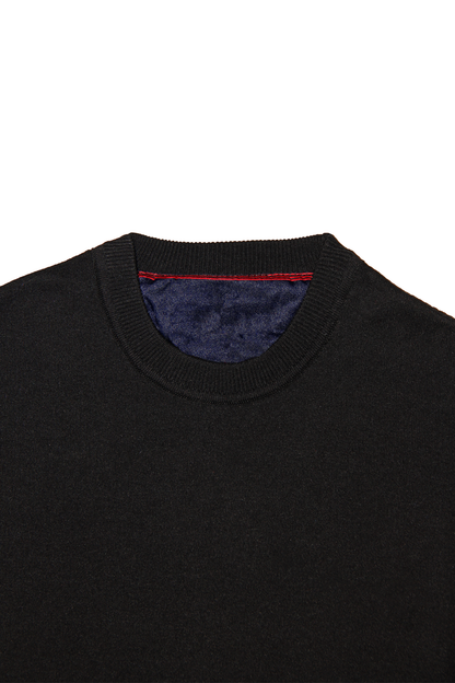 PANAHORSE Düz Örme Yaka Kazak