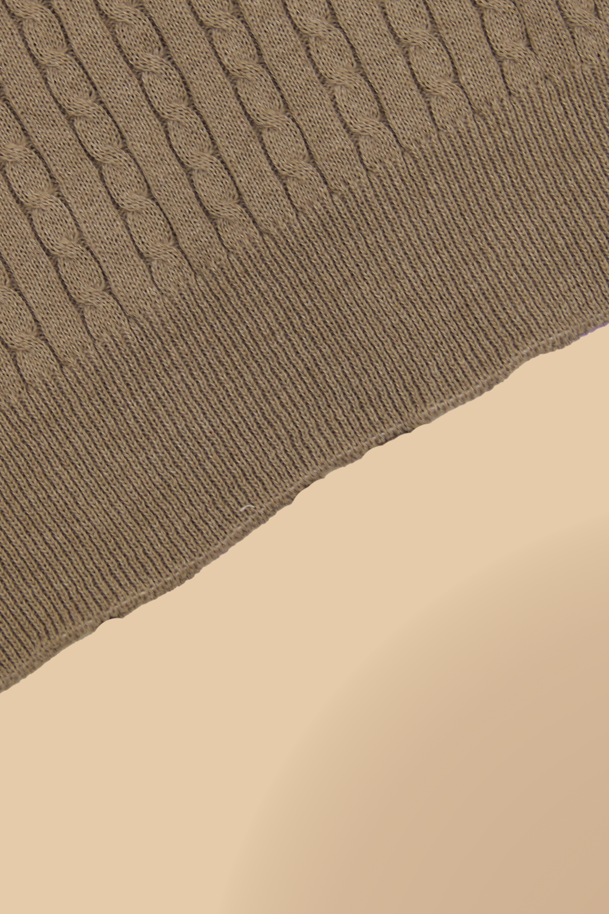 PANAHORSE İnce Saç Örme Bayan Yaka Kazak