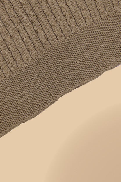 PANAHORSE İnce Saç Örme Bayan Yaka Kazak