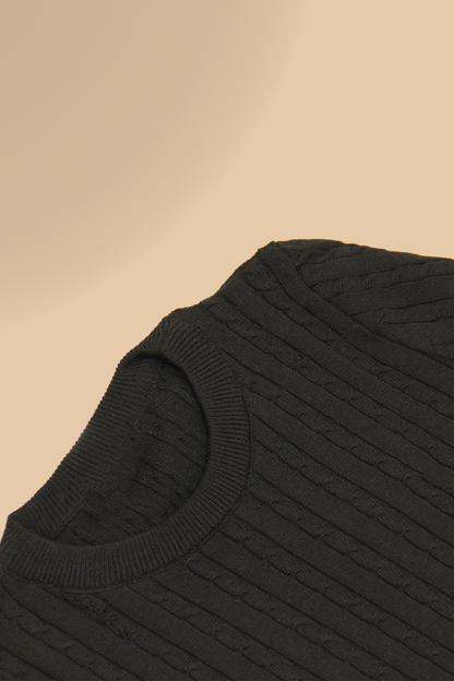 PANAHORSE İnce Saç Örme Bayan Yaka Kazak