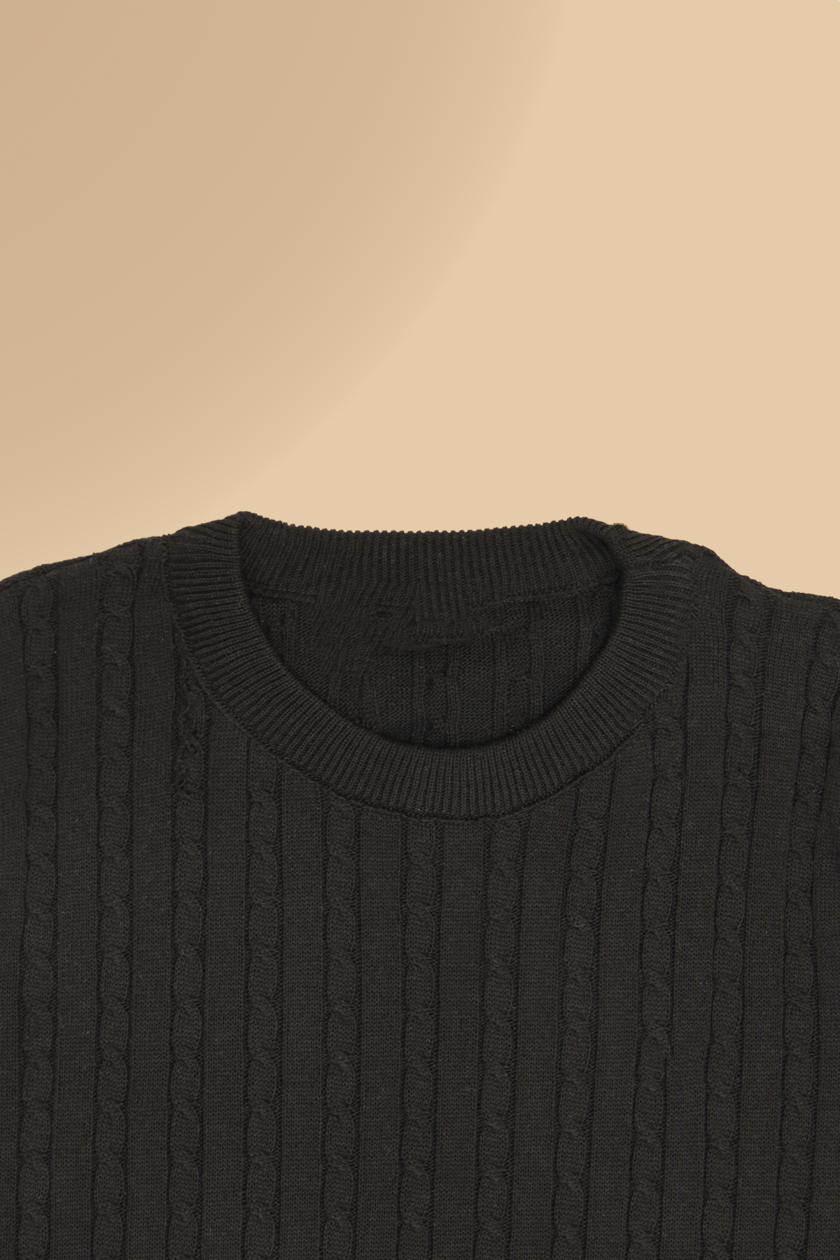 PANAHORSE İnce Saç Örme Bayan Yaka Kazak