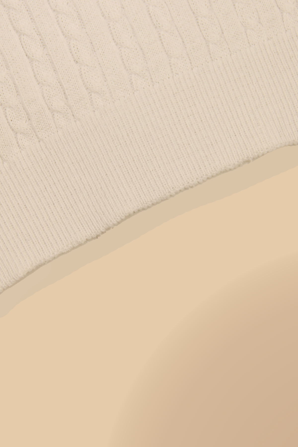 PANAHORSE İnce Saç Örme Bayan Yaka Kazak