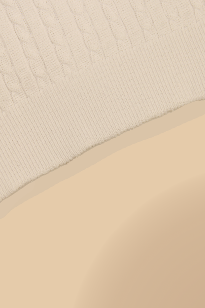 PANAHORSE İnce Saç Örme Bayan Yaka Kazak